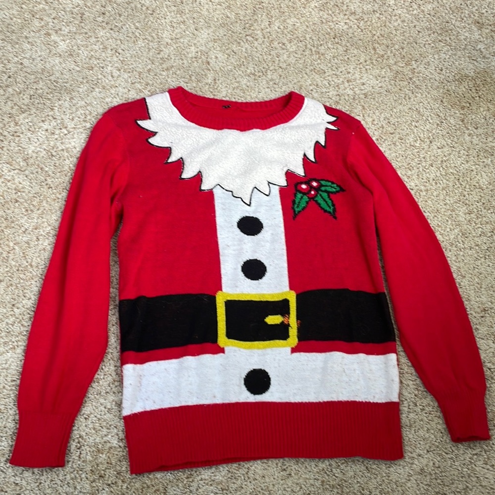Mens medium ugly Christmas sweater